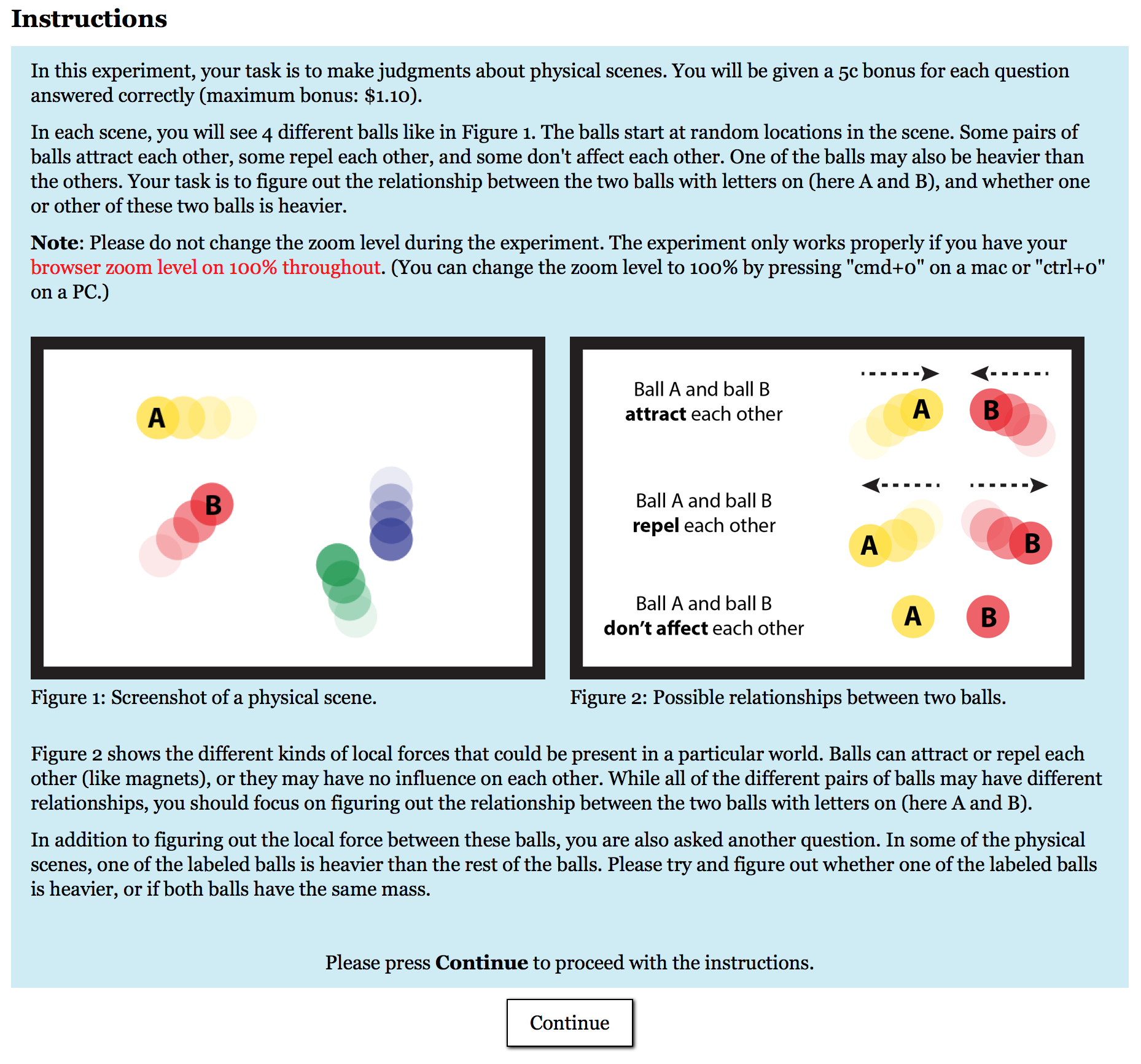 Experiment 1, page 1